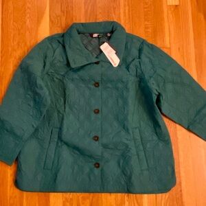 Lands End Primaloft quilted jacket 1X